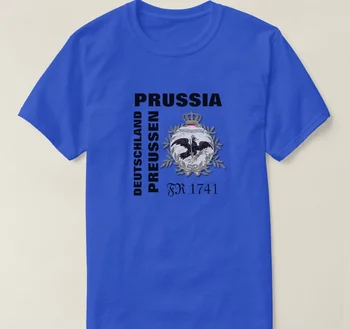 Módny Dizajn Nemecko-Prusko 1741 Čierny Orol Odznak T-Shirt. Letné Bavlna Krátky Rukáv O-Krku Mens T Tričko je Nové S-3XL