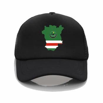 Módny klobúk Čečenskej Republiky Ichkeria Tlač šiltovky Muži Ženy čiapky Letné oka spp graffiti baseball cap