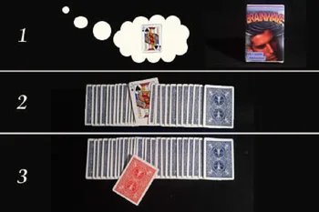 Na Brainwave Palube Neviditeľné Palube Pôvodný Bicykel Hracie Karty, Magické Kartové Triky Elementary Meditation Komédia Zblízka Magické Triky, Rekvizity