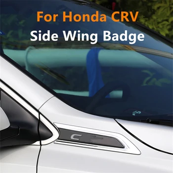 Na Honda CRV 5. 2017 2018 2019 2020 2021 Bočné Krídlo Odznak Znak Blatník Leaf Dosky Označiť Blatník Nálepky Telo Štandardné Dekorácie