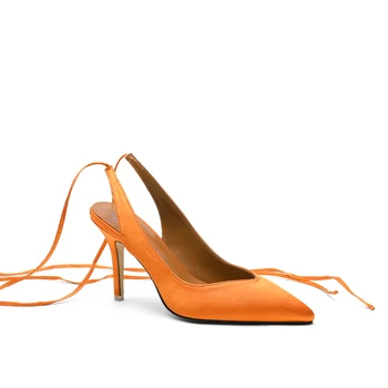 Na jar roku 2020 nový štýl ukázal prst vysokej náklon popruh dámske večerné šaty strany topánky