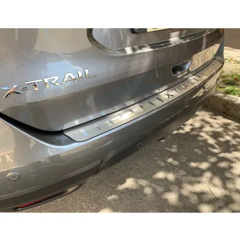 Na Nissan X-Trail X Trail T32-2016 Auto styling Nerezová Oceľ Zadný Nárazník Chránič Prahu batožinového priestoru Behúňa Doska Výbava