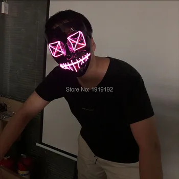 Na Očistenie Volebný Rok Party Maska Strašidelné Halloween Masky Anonymous Hacker, Karneval, Masky Svietiť Strana Dodávky