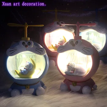 [Na sklade] Originality Doraemon Nočné svetlo Dekoračné LIGOTAŤ SVETLA je To aj prasiatko, Vianočné darčeky pre deti