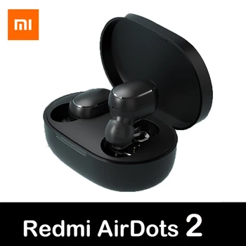 Na Sklade Xiao Redmi AirDots2 Bezdrôtová 5.0 Nabíjanie, Slúchadlá In-Ear stereo bass Slúchadlá Ture Bezdrôtové Slúchadlá TWS