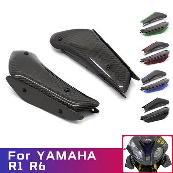Na YAMAHA R1 R6 -2019 Kapotáže Motocykel Aerodynamické Krídlo Súpravy Pevného Winglet Kapotáže Krídlo