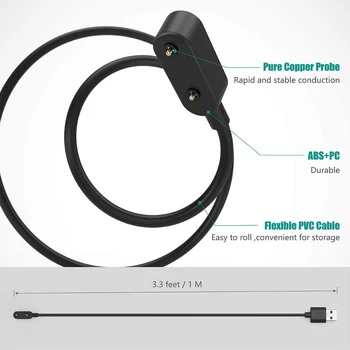 Nabíjací Kábel pre Huawei Sledovať Fit / Honor 6 NFC / Huawei 4X / ES Náhradné USB Nabíjací Kábel Smart Hodinky, Príslušenstvo