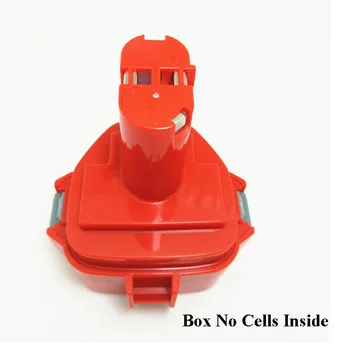 Nabíjateľná Batéria prípade Makita 12v NI-MH, NI-CD Plastové Shell( Box Č Bunky vo Vnútri)