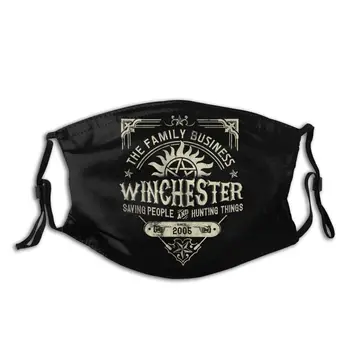 Nadprirodzené Winchester Business Úspory Ľudí Lov Veci Úst Tvár Masku Lumbálna Prachotesný Ochranný Kryt S Filtrami
