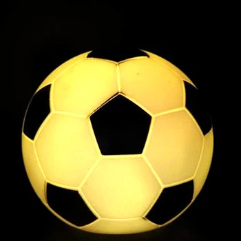 Najlepší darček pre deti Farieb Mení na futbal, LED Nočné Svetlo Náladu Strany Vianočné domáce Dekorácie nočného lampa