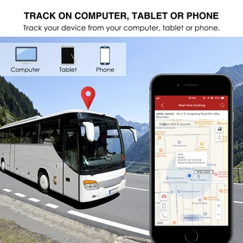 Najnovšie MP60 Mini GPS Tracker 200 Dní Stabdby GPS Tracker 20 Geo-plot Sledovanie Vozidiel bez Inštalácie ZADARMO APP Auto Tracker