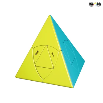 Najnovšie Qiyi MoFangGe DuoMo Jinzita Magic Cube Puzzle Profesionálne Trojuholník Rýchlosť Cubo Magico Vzdelávacie Hračky Pre Začiatočníkov, Tréning