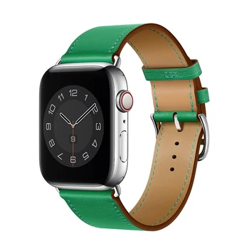 Najnovšie Single Tour kožený pás pre apple hodinky 6 5 4 3 2 1 smart watchbands iwatch 38mm 42mm 40 mm 44 mm popruhy