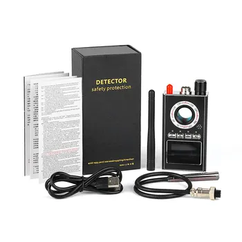 Najnovšie Smart Anti-Spy Detektor Bezdrôtový RF Signálu Detektora Chybu GSM GPS Tracker Šošovky Lasera Skryté Kamery Finder Bezpečnostné Zariadenie