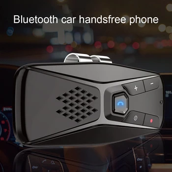 Najnovšie T823 Bezdrôtový Vozidla Auto Bluetooth 5.0 Handsfree do Auta hlasitý Odposluch Jedno-tlačidlo na Prevádzku Univerzálny Auto Príslušenstvo
