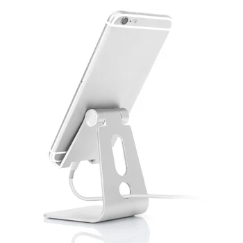 Najnovšie Univerzálny Mobilný Telefón, Tablet Držiak Nastaviteľný Hliníkový Stôl Stojan, Držiak pre iPad Mini pre iPhone, Samsung Smartphone