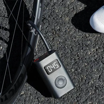 Najnovšie Xiao Mijia Prenosné Smart Digital Tlaku v Pneumatikách Detekcie Elektrické Nafukovacím Čerpadlo na Bicykel, Motocykel, Auto Futbal