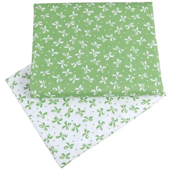 Nanchuang Zelených Lúk Tlač Keper Bavlnené Tkaniny Pre Šitie, Prešívanie Baby&Detí posteľná bielizeň List Vankúš Opony Handričkou 50x160cm