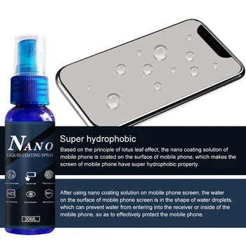 Nano Tekuté Sklo Screen Protector pre Všetky Smartphony, Tablety, Hodinky Okuliare, Fotoaparáty LHB99