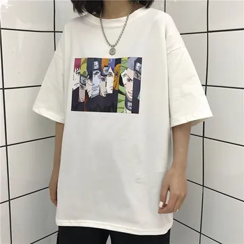 Naruto tričko Lete Harajuku v Pohode Unisex Krátke Sleeve t shirt pre mužov A Ženy, Oblečenie Tričko Muž Nadrozmerné Tshirts
