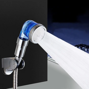 Nastaviteľná Sprcha Hlavu Jetting Filter Vysoký Tlak Vaňa Sprcha ABS s pochrómovaný Kúpeľňa Ručné Sprchy Booster
