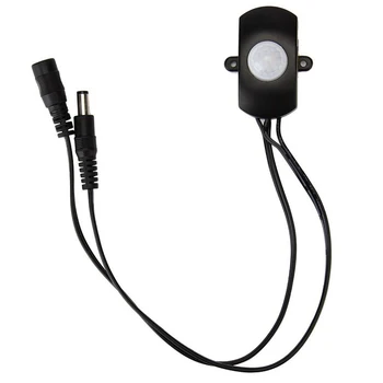 Nastaviteľné DC LED Svetelný Senzor Pohybu Modul USB Prepínač Kabinetu Detektor PIR Infračervené Mini Šatník Automatizácie Pásy
