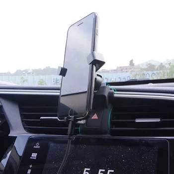 Nastaviteľné Závažnosti Reakcie Auto Air Vent Zásuvky GPS Smart Cell Phone Mount Držiak Držiak Klip Typ Stojan Na rok 2016-up Honda Civic