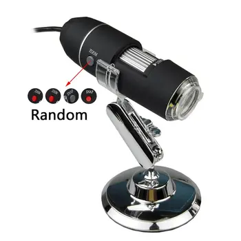 Nastaviteľný Jas Prenosné 1600X/1000X 8 LED 2MP Digitálny Mikroskop Ručné Biologické Endoskop S CMOS Snímačom