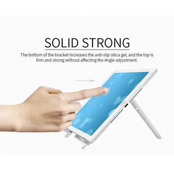 Nastaviteľný Statív Anti-Slip Tablet Držiak na Stojan Hliníkovej Zliatiny Podporu Pre ipad Air Pro Mipad 4 Samsung Galaxy Stúpačky Mount
