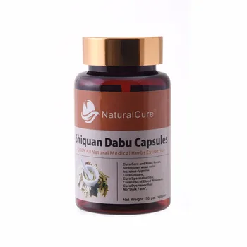 NaturalCure Shiquan Dabu Kapsúl (Univerzálne Tonikum Polievka) Prírodných Bylín pre Všetky Slabosť, rastliny extrakt žiadne vedľajšie účinky