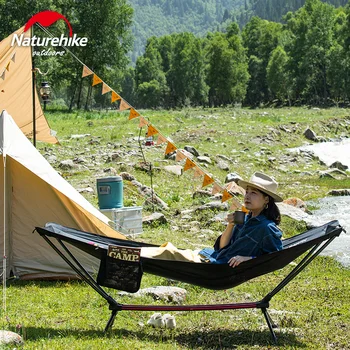 Naturehike 2020 nové Outdoor Camping skladacie hojdacia sieť Ultralight Rozkladacej Posteli Prenosné turistika Posteľ Self-vodičský tour Spanie Postieľka