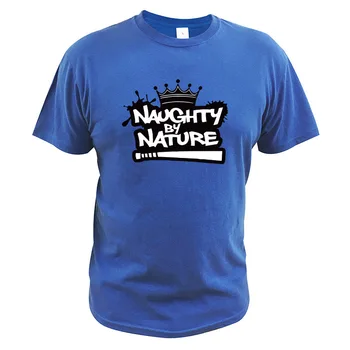 Naughty By Nature Tričko Americkej Hip Hop Tričko Novinka Koruny Dizajn Pohodlné Vysoko Kvalitnej Bavlny Základné Topy
