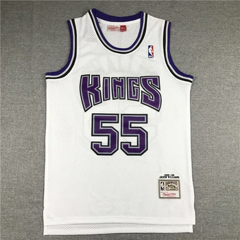 NBA pánske Kráľov 55 Williams Biele Retro Dres