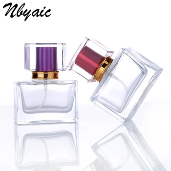 Nbyaic high-end 1pcs 30ml mini sklo sprej parfum fľašu rozprašovač sprej môže cestovať prenosné kozmetika môže zaplniť prázdne fľaše