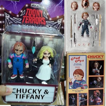 NECA Nevesta Chucky Ultimate Chucky Tiffany Chucky Dostane Šťastie PVC Akcie Obrázok Hračka Bábika Darček Pre deti