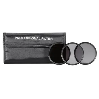 Neewer 52MM Filter Príslušenstvo Súprava pre NIKON D3300 D3200 D3100 D3000 DSLR Fotoaparát: UV,CPL,MODIFIKÁCIA Filtre+Makra zblízka Filtre