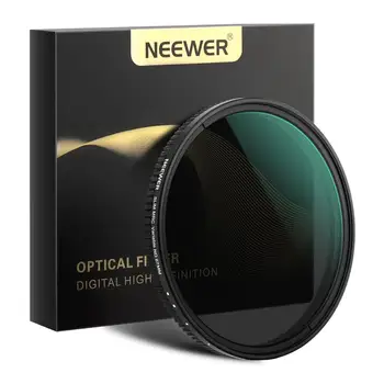 Neewer Premennej Stlmovač ND Filter s Neutrálnou Hustotou Premennej Filter ŽÚ2, aby ND32 (1-5-Stop), pre Fotoaparát, Objektív Č. X Mieste, Ultra-Slim
