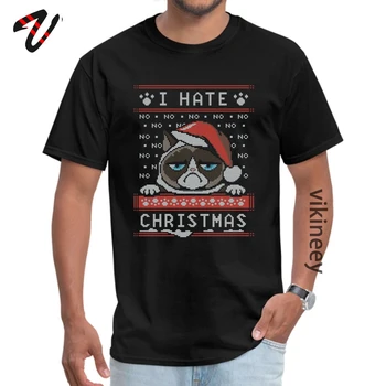 Nenávidím Vianoce Lacné Super Narodeniny Tshirts Slenderman Textílie pánske Topy Shirt Design Topy & Tees Lete