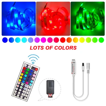 Neon LED Pásy 5050 Phone Ovládanie RGB LED Svetlá Bluetooth Flexibilné Pásky Svetelný Prúžok Páse s nástrojmi Lape Pre Domáce Podsvietenie Auta