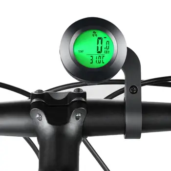 Nepremokavé Cyklistické počítače Bezdrôtový MTB Bike Cyklistické počítadlo kilometrov Stopky Rýchlomer Hodinky, 3 Farby, LED Podsvietenie