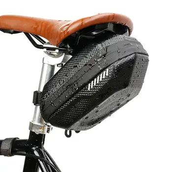 Nepremokavé Horský Bicykel Taška EVA Tvrdá Škrupina Bicykli Chvost Pack Uhlíka Vzor High-Capacity Sedlo Tašky na Koni Zariadenia