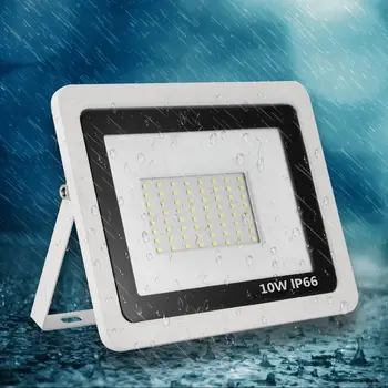 Nepremokavé IP66 LED Flood Light 10W 30W 50W 100W Projektor 110V 220V Vonkajšie Bezpečnostné Krajiny Nástenné Floodlight Pozornosti Čip