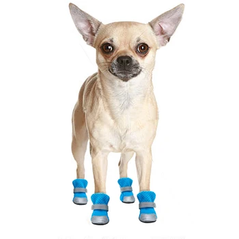 Nepremokavé Pes Topánky Teplé Pet Zimné Psov Topánky, Ponožky Reflexné Anti-slip Dážď, Sneh Topánky Botičky Pre Malé Psy, Mačky Chihuahua
