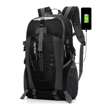 Nepremokavé USB unisex mužov batoh travel pack športová taška pack Vonkajšie Horolezectvo, Turistiku, Horolezectvo, Camping batoh pre mužov