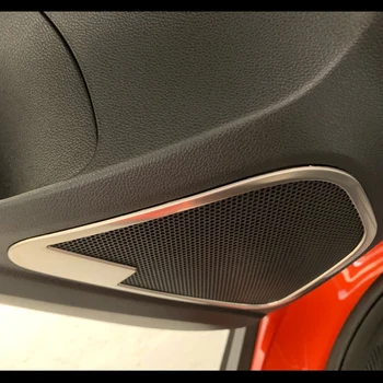 Nerezová oceľ Pre MG ZS 2018 2019 2020 Auto príslušenstvo Auto Styling Car Audio Dekoračné Lišty Kryt Výbava