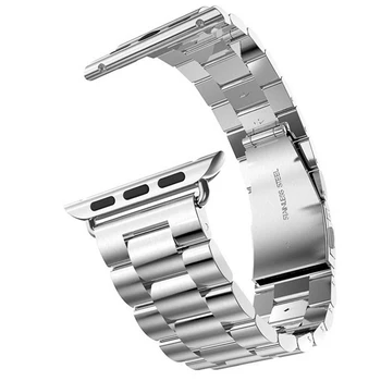 Nerezová Oceľ Remienok Pre Apple hodinky kapela 40 mm 44 mm 5 4 3 hodinky remienok 38mm 42mm Náramok Sport Kovové WatchBand pre iWatch 3 2 1