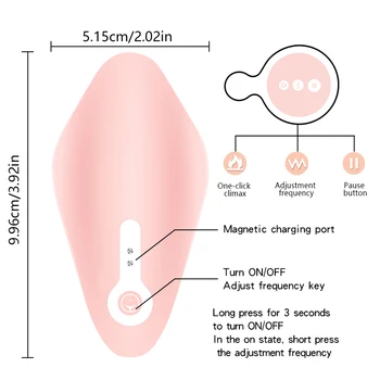 Neviditeľné Nositeľné Motýľ Stimulátor Klitorisu Popruh na Bezdrôtové Diaľkové Ovládanie Silikónový Vibrátor Nohavičky sex za pár