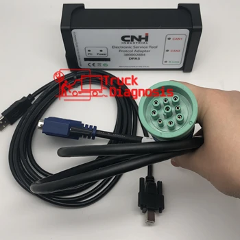 New Holland Prípade Elektronickej Služby Nástroje(CNH EST 9.3 inžinierstvo)+DiagnosticProcedures+Biela CNH DPA5 auta diagnostický nástroj