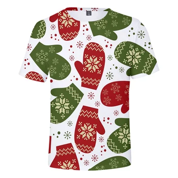 New Horúce Predaj vianoce tričko t-shirt 3D Letné tričko Muži/ženy Hip hop Bežné 3D Tlač Módne vianoce t-shirt All-zápas