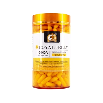 NewZealand Zlato Kiwi Royal Jelly Kapsule Zdravie, Wellness Produkty Stravy Imunitu, Proteínov, Lipidov, Hormóny 10-HDA
